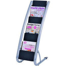 Alba Floor Brochure Holder Stand Single 6 Tier 0329370 - SuperOffice