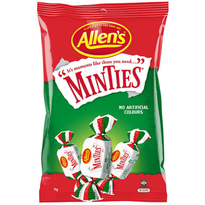 Allens Minties 1Kg Bulk Pack 12194384 - SuperOffice