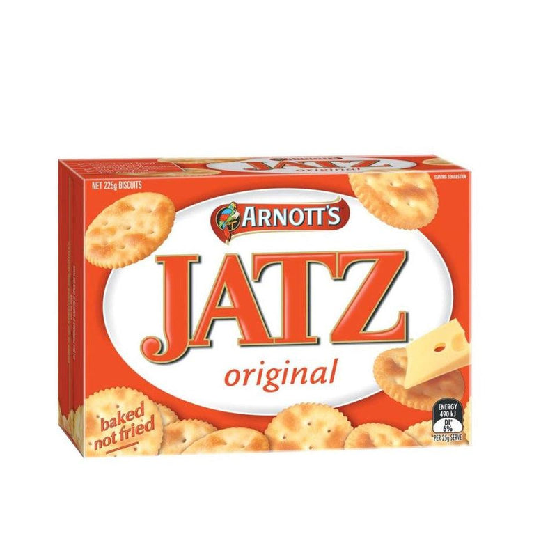 Arnotts Jatz Crackers Original 10x225g 2.25kg Carton Bulk Box 41519 - SuperOffice