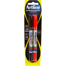 Artline 041T Permanent Marker Dual Tip Pack 2 Hangsell 104165 - SuperOffice