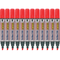 Artline 190 Permanent Marker 5mm Chisel Nib Red Box 12 101902 (Box 12) - SuperOffice