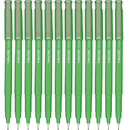 Artline 200 Fineliner Felt Tip Pen 0.4mm Bright Green Box 12 120074 (Box 12) - SuperOffice