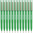 Artline 200 Fineliner Felt Tip Pen 0.4mm Green Box 12 120004 (Box 12) - SuperOffice