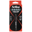 Artline 200 Fineliner Felt Tip Pen 0.4mm Light Blue Box 12 120043 (Box 12) - SuperOffice