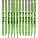 Artline 200 Fineliner Felt Tip Pen 0.4Mm Lime Green Box 12 120014 (Box 12) - SuperOffice