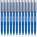 Artline 200 Fineliner Felt Tip Pen 0.4mm Royal Blue Box 12 120053 (Box 12) - SuperOffice