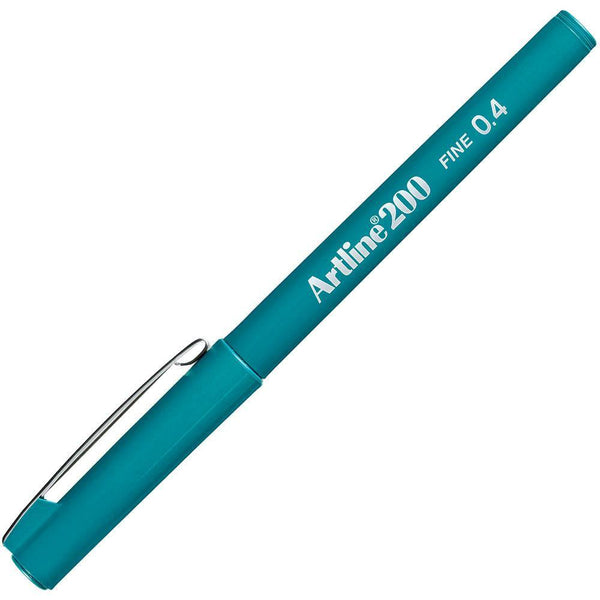 Artline 200 Fineliner Pen 0.4Mm Dark Green 120024 - SuperOffice