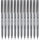 Artline 220 Fineline Pen 0.2mm Extra Fine Grey Box 12 122011 (Box 12) - SuperOffice