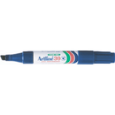 Artline 30 Mini Permanent Marker Chisel 5mm Blue Box 12 103003 (Blue) - SuperOffice