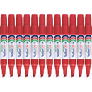 Artline 30 Mini Permanent Marker Chisel 5mm Red Box 12 103002 (Box 12) - SuperOffice