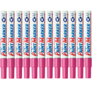 Artline 400XF Paint Marker Pen Bullet 2.3mm Tip Pink 400 Box 12 140009 (Box 12) - SuperOffice