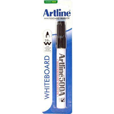 Artline 500A Whiteboard Marker 2Mm Bullet Black Hangsell 150061A - SuperOffice