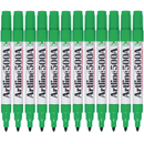 Artline 500A Whiteboard Marker 2mm Bullet Tip Green Box 12 150004 (Box 12) - SuperOffice