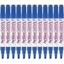 Artline 509A Whiteboard Marker 5mm Chisel Blue Box 12 150903A (Box 12) - SuperOffice