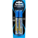 Artline 577 Whiteboard Marker 2Mm Bullet Blue Pack 2 Hangsell 157773 - SuperOffice