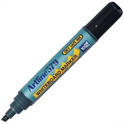 Artline 579 Whiteboard Marker 5Mm Chisel Black Hangsell 157961 - SuperOffice