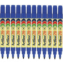 Artline 70 Permanent Marker 1.5mm Bullet Blue Pack 12 Artline 70 Blue (12pk Loose) - SuperOffice