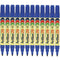 Artline 70 Permanent Marker 1.5mm Bullet Blue Pack 12 Artline 70 Blue (12pk Loose) - SuperOffice