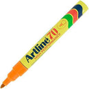 Artline 70 Permanent Marker 1.5Mm Bullet Orange 107005 - SuperOffice