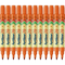 Artline 70 Permanent Marker 1.5mm Bullet Orange Box 12 107005 (Box 12) - SuperOffice