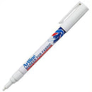 Artline 750 Laundry Marker 1.2Mm Bullet White Hangsell 175063 - SuperOffice