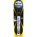 Artline 90 Permanent Marker Chisel Tip 2-5Mm Black Hangsell 109061 - SuperOffice