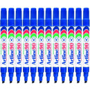 Artline 90 Permanent Marker Chisel Tip 2-5mm Blue Pack 12 Artline 90 Blue (12pk Loose) - SuperOffice