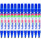 Artline 90 Permanent Marker Chisel Tip 2-5mm Blue Pack 12 Artline 90 Blue (12pk Loose) - SuperOffice