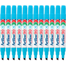 Artline 90 Permanent Marker Chisel Tip 2-5Mm Light Sky Blue Box 12 109013 (Box 12) - SuperOffice