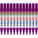 Artline 90 Permanent Marker Chisel Tip 2-5Mm Purple Box 12 109006 (Box 12) - SuperOffice