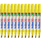 Artline 90 Permanent Marker Chisel Tip 2-5Mm Yellow Box 12 109007 (Box 12) - SuperOffice