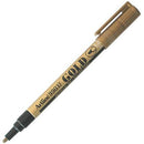 Artline 990 Metallic Permanent Marker 1.2Mm Bullet Gold Hangsell 199061 - SuperOffice