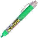 Artline Clix Highlighter Retractable Chisel 4Mm Green 106304 - SuperOffice