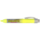 Artline Clix Highlighter Retractable Chisel 4mm Yellow Box 12 106307 (Box 12) - SuperOffice