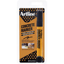 Artline Concrete Permanent Marker Black Hangsell 195401HS - SuperOffice