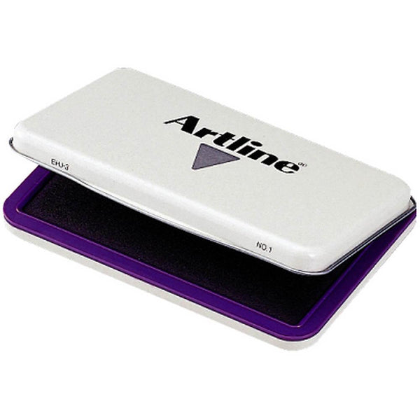 Artline Ehj-3 Stamp Pad No.1 Purple 12-206 - SuperOffice