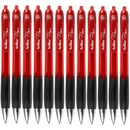 Artline Flow Retractable Ballpoint Pen Red Box 12 187102 (Box 12) - SuperOffice