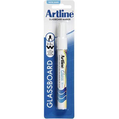 Artline Glass Marker 2Mm Assorted Hangsell 183071 - SuperOffice