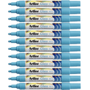 Artline Glass Marker Removable 2mm Bullet Tip Blue Box 12 183003 (Box 12) - SuperOffice