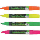 Artline Opaque Whiteboard Marker 4Mm Bullet Fluorescent Assorted Pack 4 154044 - SuperOffice