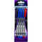 Artline Smoove Ballpoint Pen Assorted Pack 5 182181 - SuperOffice