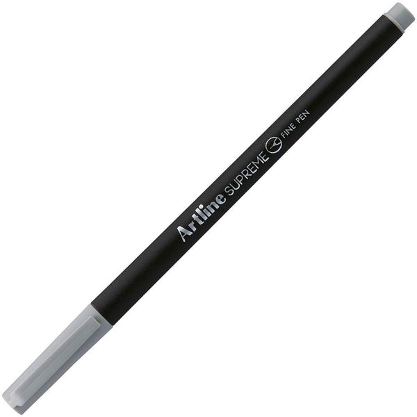 Artline Supreme Fineline Pen 0.4Mm Pastel Grey Box 12 102119 (Box 12) - SuperOffice