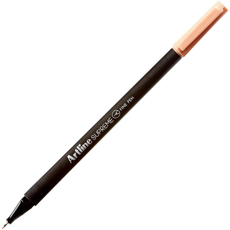 Artline Supreme Fineliner Pen 0.4mm Apricot Box 12 Fineliner 102128 (Box 12) - SuperOffice