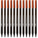 Artline Supreme Fineliner Pen 0.4mm Brown Box 12 Fineline 102108 (Box 12) - SuperOffice