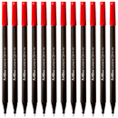 Artline Supreme Fineliner Pen 0.4mm Red Box 12 Fineline 102102 (Box 12) - SuperOffice