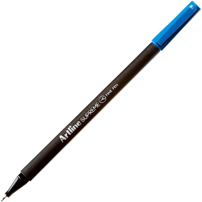 Artline Supreme Fineliner Pen 0.4mm Royal Blue Box 12 Fineline 102123 (Box 12) - SuperOffice