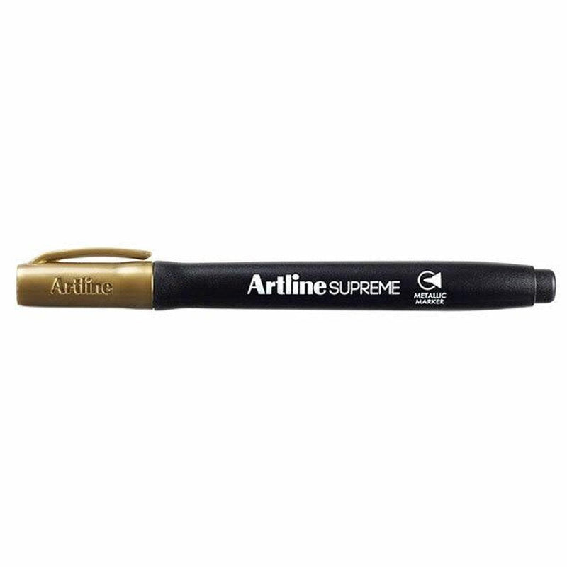 Artline Supreme Metallic Marker Gold Box 12 109931 (Box 12) - SuperOffice