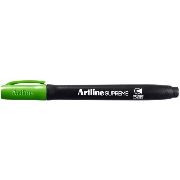 Artline Supreme Metallic Marker Green Box 12 109904 - SuperOffice