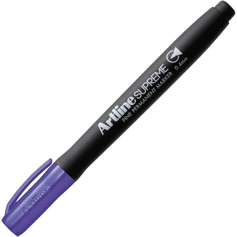 Artline Supreme Permanent Marker 0.4Mm Purple 107406 - SuperOffice