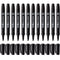 Artline Supreme Permanent Marker Chisel Black Box 12 109101 (Box 12) - SuperOffice